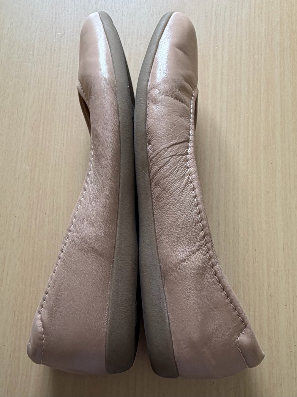 Naturalizer Women's Nude Ballet Flats - Picture 4 of 7